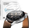 NEWZEROL 4 Pièce Verre Trempé pour Huawei Watch GT 3/GT 2 46mm Protecteur D'écran, [Sans Bulles] [Anti-Rayures] [Couverture Complète] Film de Protection D'écran Haute Résolution
