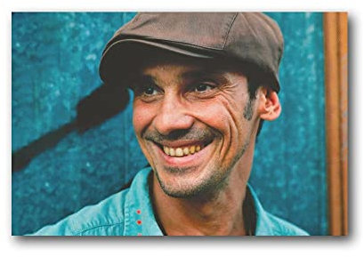 Poster der spanischen Sängerin Manu Chao (15) Wandkunst Poster Schriftrolle Leinwand Gemälde Bild Wohnzimmer Dekor Zuhause 20 x 30 cm