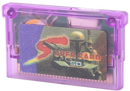 Yunseity Video Games Memory Card, 2GB Game Flashcard Adapter for GBA, GBA SP, SP, GBM, IDS, NDSL Lite, Game Accessories Kit