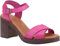 Hush Puppies Georgien Damen Sandalen mit Absatz, Rose, 38 EU