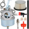 ZAMDOE Vergaser für Tecumseh H30 H50 H60 HH60 5 PS 6 PS 4-Takt-Motoren Schneefräsen 632230 632272 Vergaser, für Troy-Bilt-Motorhacken, mit Luftfilter, Zündkerze, Kraftstoffabsperrventil