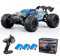 Teeggi Ferngesteuertes Auto 50km/h,2.4G RC Hohe Geschwindigkeit Offroad Drift Rennauto,1:16 Kohlebürste Motor 4WD Off Road Race Buggy für Erwachsene,3 Batterien 16101(Blau)