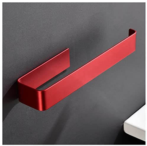 Aluminium-Badezimmer-Zubehör-Set, Keramik-Toilettenpapierhalter, Bademantelhaken für Badezimmer, Handtuchstange, 3M-Klebeband, Badezimmer-Zubehör-Set (Farbe: Bürstenhalter)