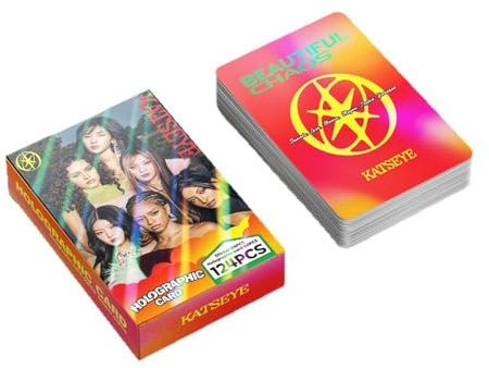 64PC katseye Stickers+60PC Lomo katseye Photocards Album Gabriela for Fans Collection Decor B03