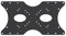 conecto CC50307 Universeller VESA Adpapter VESA 50x50 bis 400x200, 1-teilig, schwarz