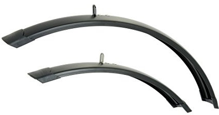 Pletscher Unisex – Erwachsene Schutzbleche Alu Fender Sport, Schwarz, 1size