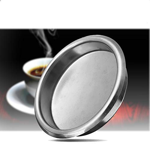 HAPYLY 58mm Metal Blind Filter for Espresso Coffee Machine Maker Back Flush Insert Basket Y