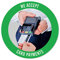 Aufkleber, Sticker: We accept card payments, credit and debit cards | 9,5 cm