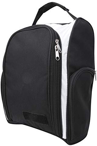 Fußball Schuhtasche, Tragbare SchuhtascheWasserdichte Nylon-Reisetaschen Sport Schuhbeutel mit Reißverschluss und Tragegriff für Herren, Damen