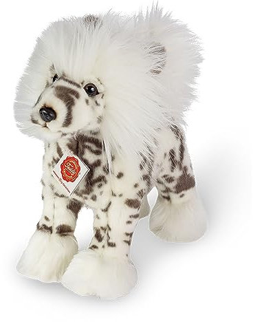 Teddy Hermann 91949 Schopf-Hund stehend 25 cm, Kuscheltier, Plüschtier
