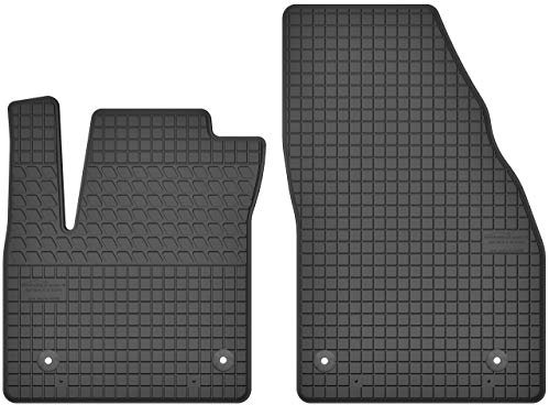 Gummimatten Vorne Gummi Fußmatten Satz für Opel Meriva B (2010-2017) - 2-teilig - Passgenau