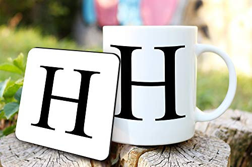 Alphabet Letter Mug Cup Initial A Coffee/Tea Gift Endless Prints LTD (H)