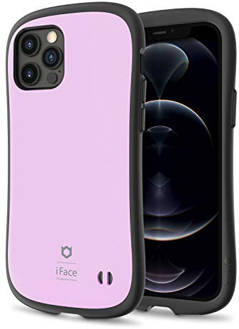 iFace First Class Macaron Series Custodia Protettiva per iPhone 12 e iPhone 12 Pro - [Guscio Rigido + Paraurti] Antiurto per Telefono [Sottoposta a Test di Caduta] – Lavanda