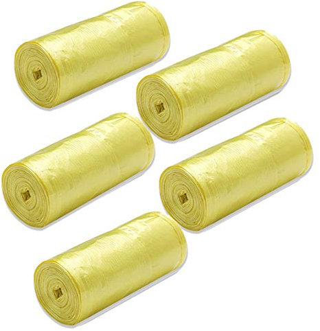 MMMWQ 1 Rolls of Garbage Bags Single Thick Color Comfortable Environmental Waste Cleaning Plastic Bag Garbage Bags Small Garbage Bag