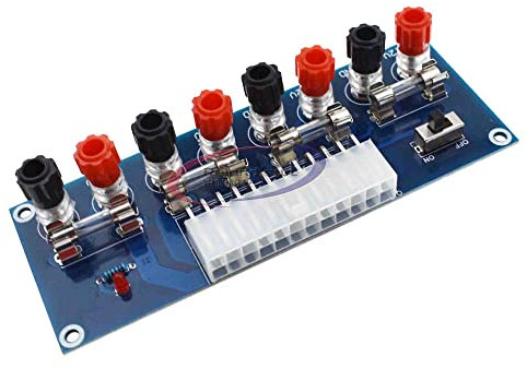 Reland Sun XH-M229 PC de escritorio Chasis Power ATX Transferencia a la placa adaptadora Fuente de alimentación Módulo de salida de circuito 24Pin Terminal de salida 24 pines