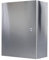 Elektrischer Anschlusskasten aus Edelstahl, an der Wand montiert, wasserdicht und staubdicht, Metallkasten, Zählerkasten, Schaltschrank mit Sicherheitsschlössern und Montageplatten ( Size : 400*300*20