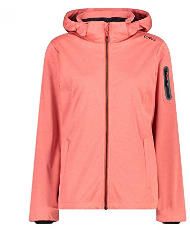 CMP Leichte Softshelljacke für Damen, Melange, Größe 40