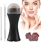 Ölabsorbierender Roller,Oil Absorbing Face Roller,Matte Roller,Natürliches Vulkanstein Roller,wiederverwendbares Oil Control Roller,für ölige Haut,Akne Mitesserentferner Pickelentferner Werkzeug,3pcs