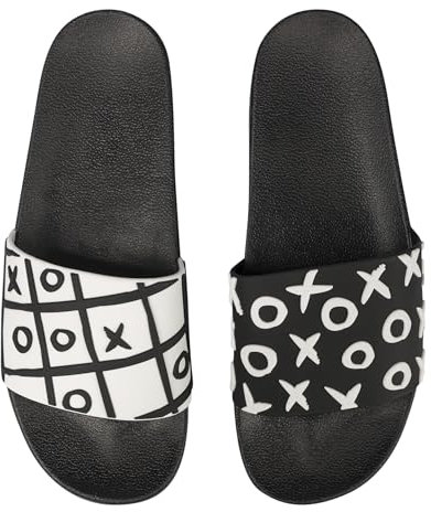 Dedoles Chaussure Homme Femme & Enfants Sandales Antidérapant designs amusants Livre Pizza Café Renard Lama Cadeau, Couleur: Jouons, 40 EU