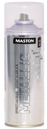 MASTON Metallic-Effektlack – klarer Metallic-Lack – 400 ml