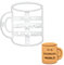 BAKERLOGY Lustiger Buchhalter-Witz Ausstechform (It Is Accrual World) - Detailliertes Keksausstecher-Design zum Backen und Basteln, ideal für Fondant, Teig, Ton