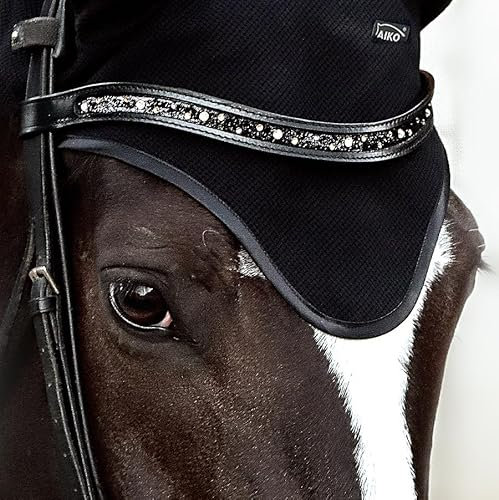 AIKO Fliegenhaube Fliegenmütze - Pure Round, schwarz, 100% Cotton, WB