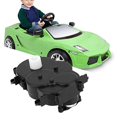 Agatige Kinderfahrzeug-Ersatzteile für Kinder, Elektrischer Motor Getriebekasten, Lenkgetriebe, S280 9000Rpm 12V Getriebe Elektromotor Lenkgetriebe Kinderauto Getriebe Servolenkung Getriebe Getriebe