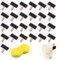 Tableau Noir Avec Pince, Mini Tableau Noir Bois Clip, 25 Pièces Tableau Noir En Bois Clip, Tableau Noir En Bois Mini Note, Mini Tableau Noir En Bois, Mini Bois Tableau Noir En Bois Clip
