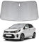 Parasol para Coche Delantero Reemplazo para Kia Picanto 2017-2024, Plegable Parasol para Parabrisas de Coche, Bloquea El 99% de Los Rayos UV y Mantiene Fresco El Vehículo