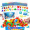 Flavery Magic Water Elf, 3D Aqua Gelz Set mit 20 Farben & 24 Formen, Wasserperlen Spielzeug, Bastelset Kinder ab 6 Jahre, Magic Jelly Kreativ Set für Kinder