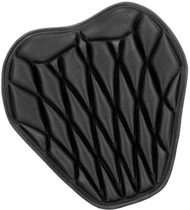 Cojín del asiento del gel de motocicleta - almohadilla del asiento de la motocicleta | Almohadilla para el asiento para motocicleta | Almohadilla de moto suave | Absorción de choque una cubierta de co