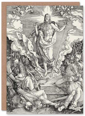 Artery8 Albrecht Durer Art Card Large Passion Series The Resurrection