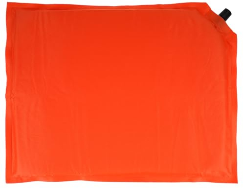 Gatuida Aufblasbares Sitzkissen Camping Selbstaufblasend Leicht Robust für Wandern Stadion Picknick Outdoor Aktivitäten Orange
