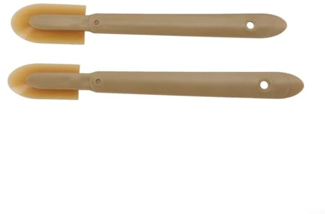 2er-Pack Gummi-Spachtel, Abdichtungswerkzeug-Set für Silikondichtmittel und Fugenbearbeitung mit verlängerter Länge und ergonomischem Griff (2 Stück groß)