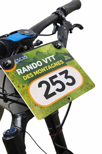 Générique Support Universel Plaque Avant vélo - Fixation Type GoPro