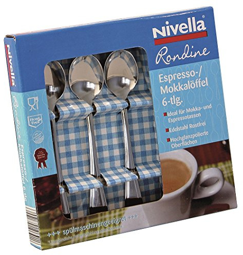 Nivella - Rondine Besteckset 6tlg. (Espresso- / Mokkalöffel)