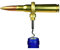 Lucky Shot 50 Calibre BMG cavatappi, in Ottone