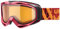 Uvex Unisex Erwachsene g.gl 300 LGL Skibrille, DarkRed Mat, One Size