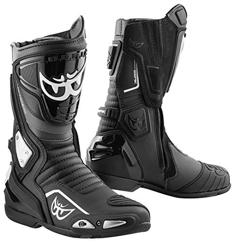 Berik Donington Motorradstiefel, schwarz, 40