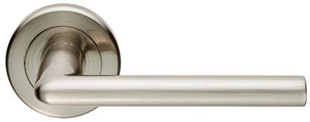 Carlisle Brass Serozzetta SZR010SN Dieci Lever On Rose (Pair) - Satin Nickel