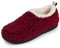 RockDove Damen Nomad Hausschuh mit Rückstellschaum, 36/37 EU, Rot