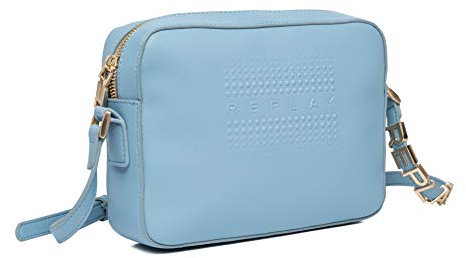 REPLAY Damen FW3084 Umhängetasche, 474 Cobalt Grey