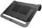 Cooler Master NotePal U2 PLUS V2 Laptop Cooler - 2 Ventole Regolabili da 80mm, Leggero, Struttura Ergonomica in Alluminio Nero con Tessuto in Poliestere - 2 Anni di Garanzia