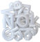 GYGYL 72 Pieces Iron on Letters and Numbers Patches, White Letter Patches Alphabet Embroidered Patch A-Z, Numbers 0-9 Applique for Clothes, Dress, Hat, Socks, Jeans, DIY Accessories