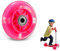 Scooter Ersatzräder, LED Flash Rad 80 mm, Mini Maxi Micro Scooter Skate Räder, blinkende Rollenlichter, hinten, hinten, ABEC-7, 80 mm, für Kinder und Jugendliche, Indoor Outdoor Skaten (1 Stück)