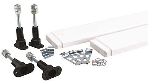 1300-1700mm Leg & Panel Shower Tray Riser Kit Pack - White