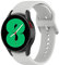 Wownadu 20mm Cinturini Compatibile per Samsung Galaxy Watch 6/5 / 4 (40mm 44mm), Galaxy Watch 3 41mm, Galaxy Watch 4 Classic (42mm 46mm) Cinturino Grigio Silicone Regolabile Donna Uomo