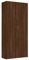 vidaXL Schuhschrank Schuhablage Schuhregal Schuhständer Schuhaufbewahrung Schuhorganizer Schuhkommode Braun Eichen-Optik 80x35,5x180cm Holzwerkstoff