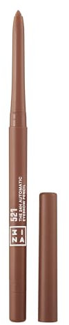 3INA MAKEUP - The 24h Automatic Eyebrow Pencil 521 - Pelirrojo - Lápiz de cejas retráctil waterproof - Tinte de cejas de larga duración - Lápiz de cejas de fácil aplicación - Vegan - Cruelty Free
