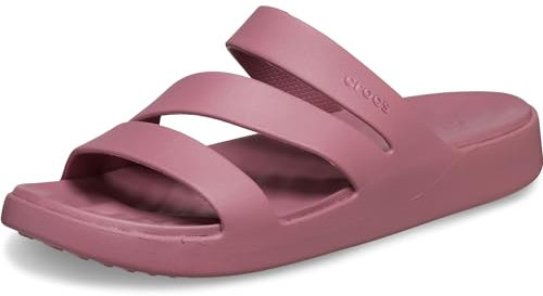 Crocs Getaway Strappy, Sandali Donna, Cassis, 42/43 EU